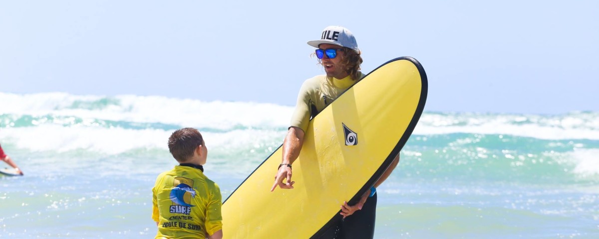 Explications sur la plage