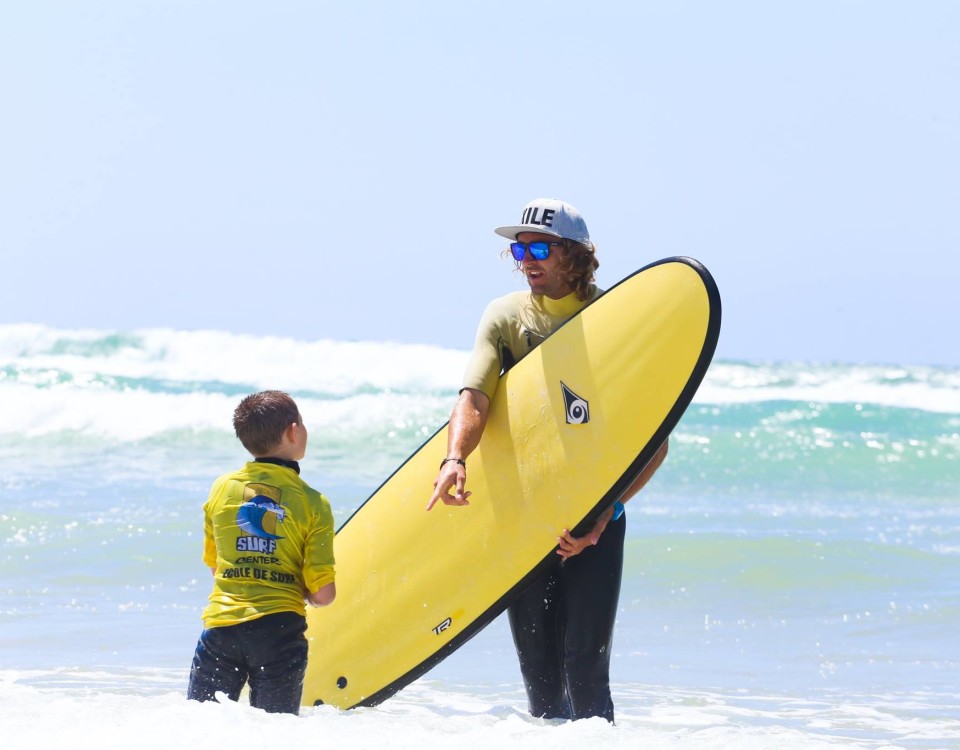 Explications sur la plage